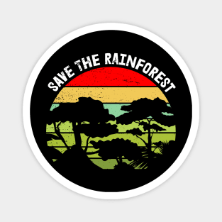 Save The Rainforest Magnet